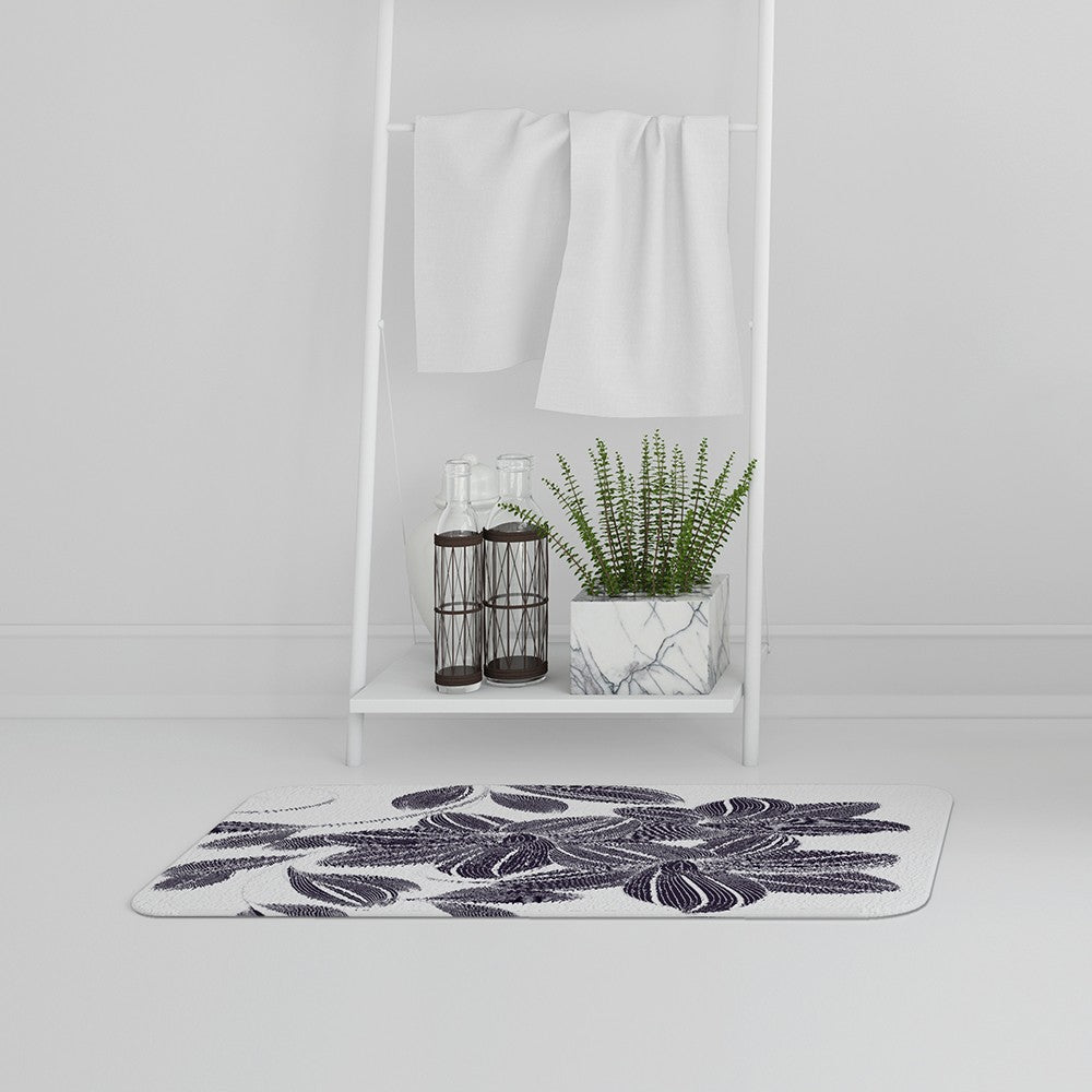 Bathmat - New Product Orchids (Bath Mats)  - Andrew Lee Home and Living