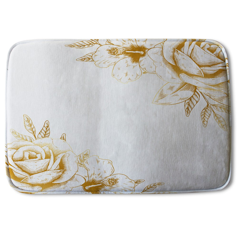 Bathmat - New Product Gold Rose (Bath Mats)  - Andrew Lee Home and Living