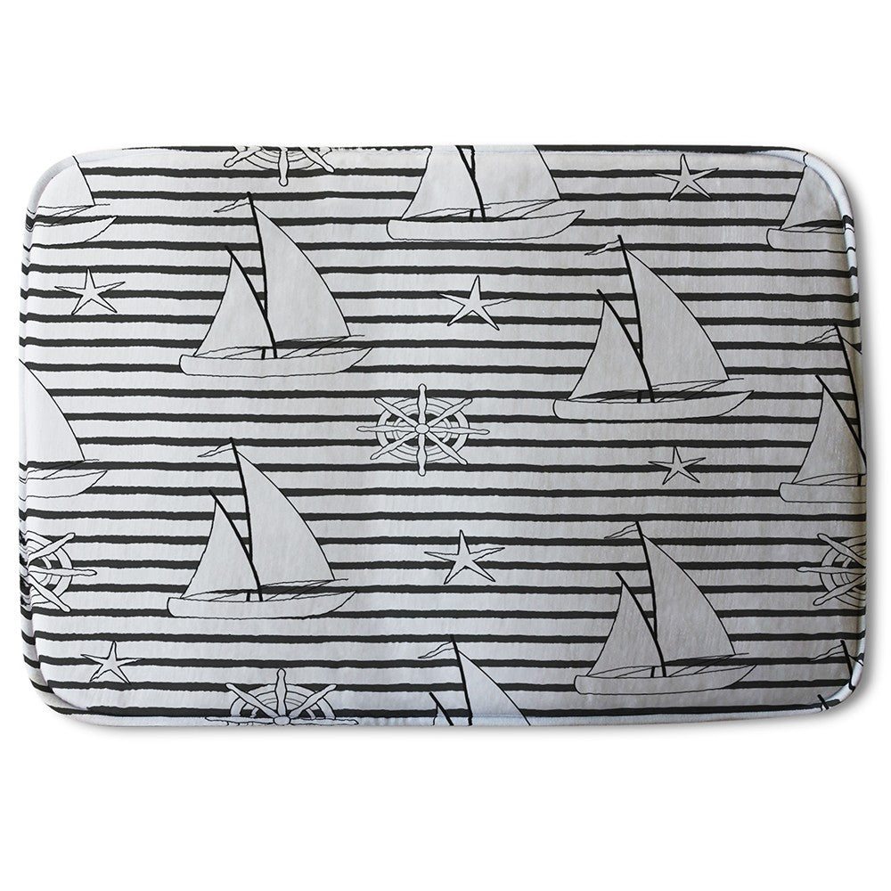 Bathmat - New Product Sailboats (Bath Mats)  - Andrew Lee Home and Living