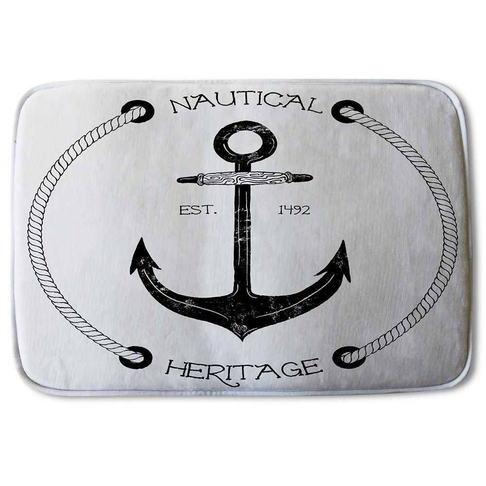 Bathmat - New Product Nautical Anchor (Bath Mats)  - Andrew Lee Home and Living