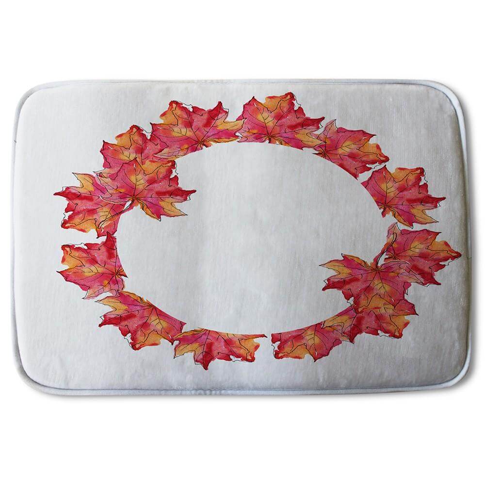 Bathmat - New Product Autumn Reath (Bath Mats)  - Andrew Lee Home and Living