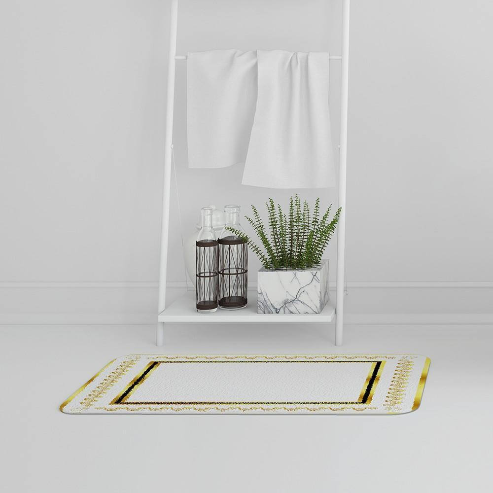 Bathmat - New Product Ancient Egyptian Gold Border (Bath Mats)  - Andrew Lee Home and Living