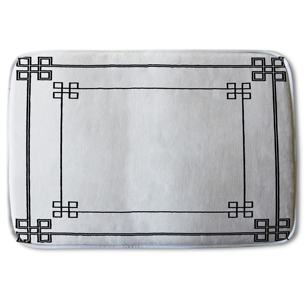 Bathmat - New Product Roman Style Ornamental Frame (Bath Mats)  - Andrew Lee Home and Living