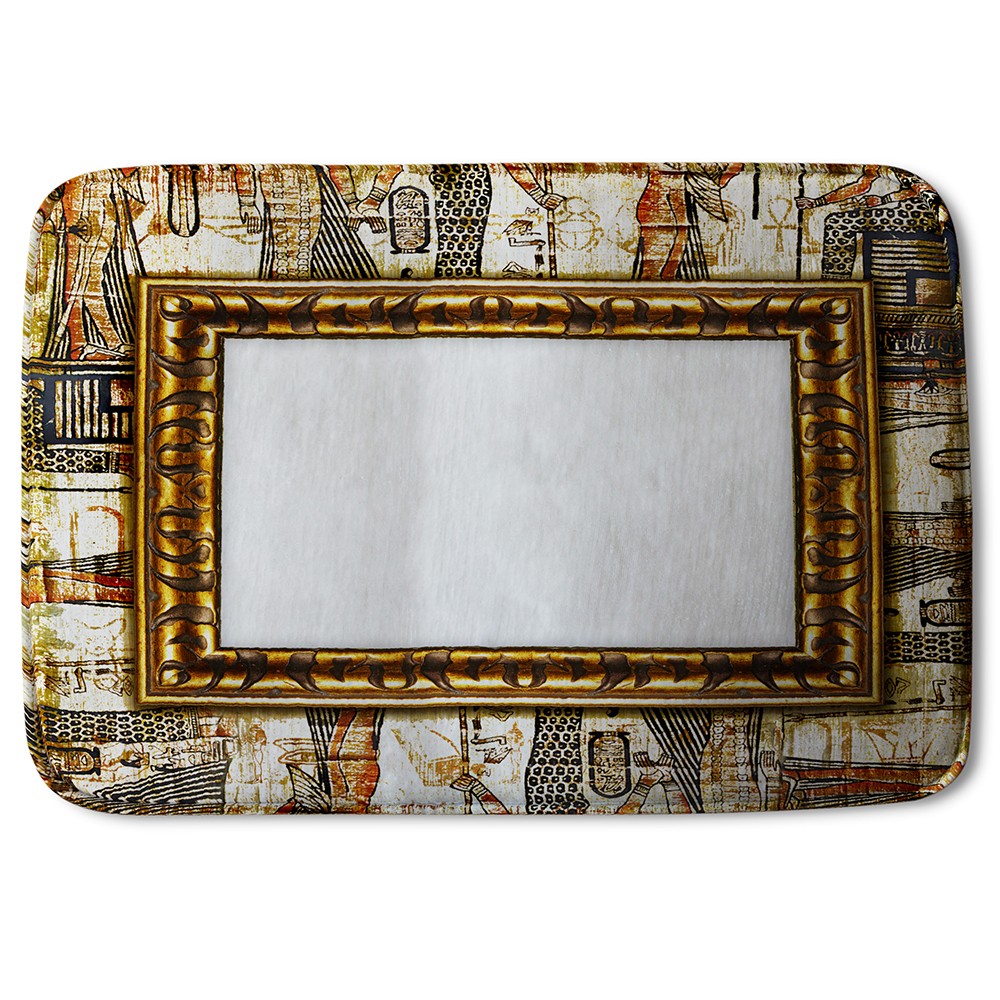 Bathmat - New Product Rustic Egyptian Frame (Bath Mats)  - Andrew Lee Home and Living