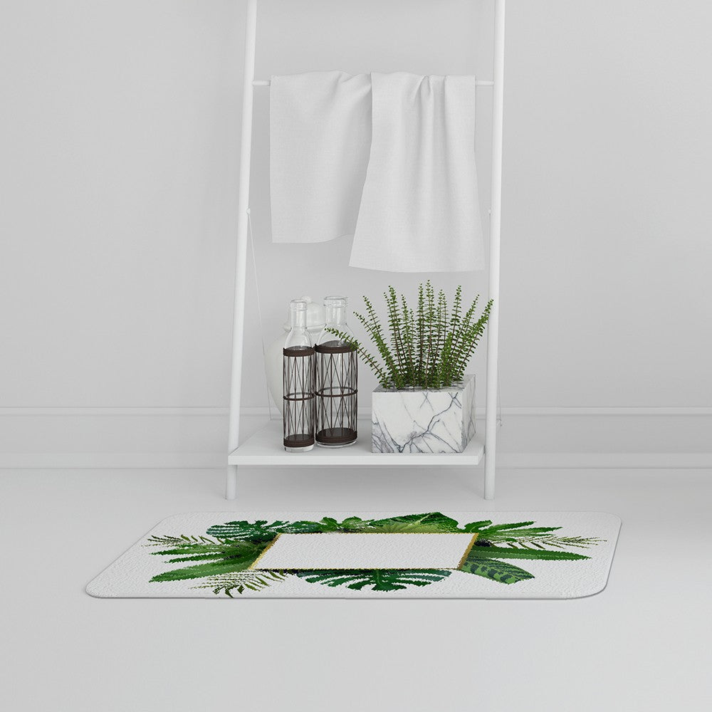 Bathmat - New Product Botanical Frame (Bath Mats)  - Andrew Lee Home and Living