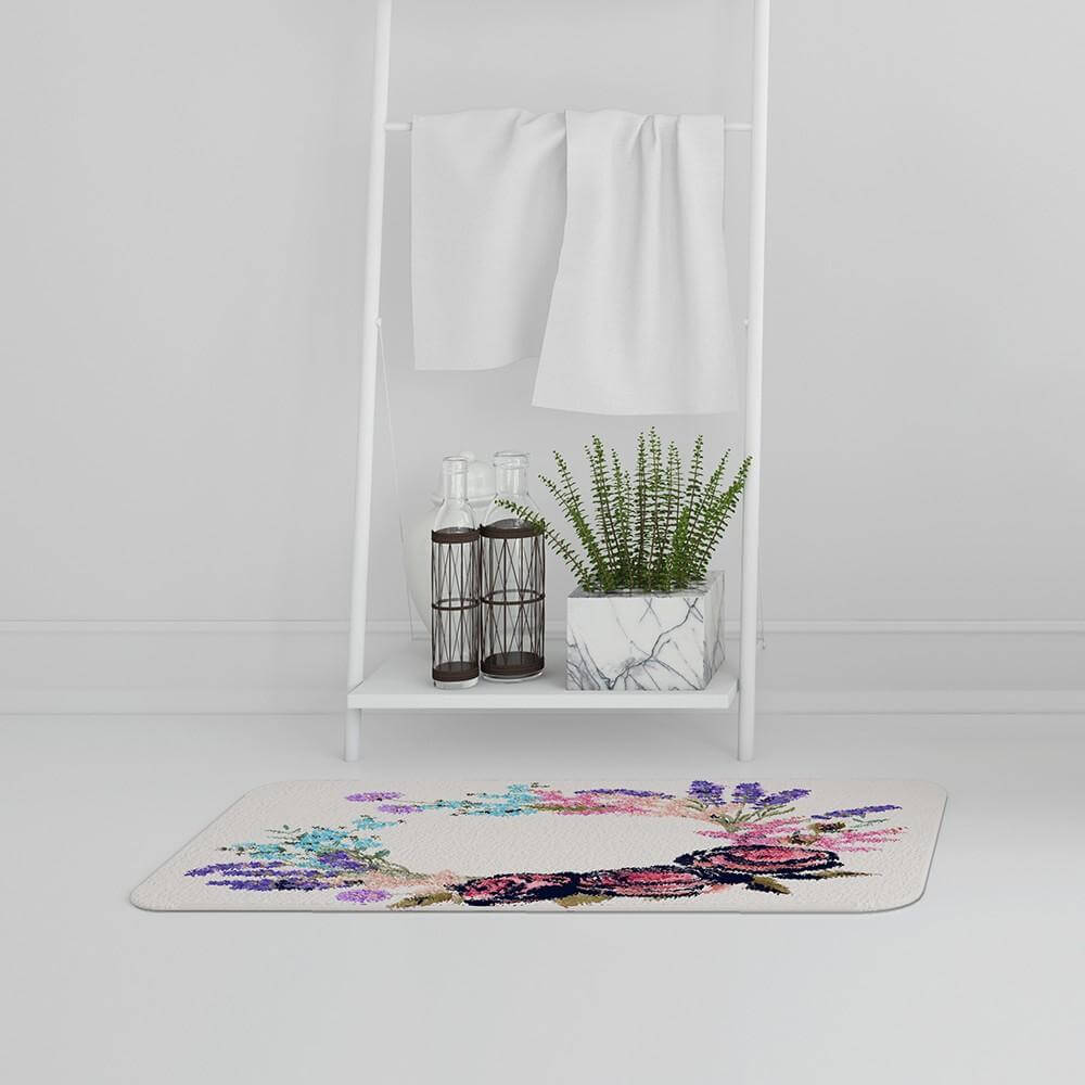 Bathmat - New Product Beautiful Reath (Bath Mats)  - Andrew Lee Home and Living