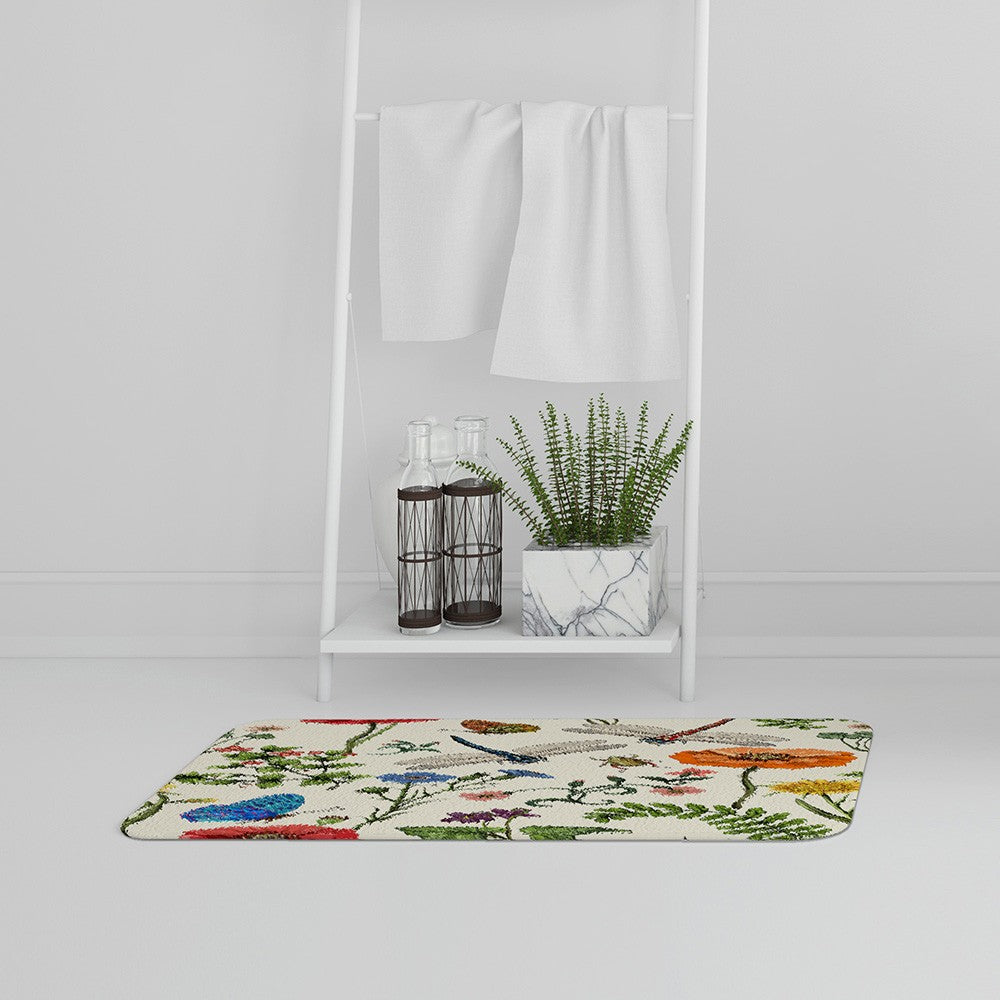 Bathmat - New Product Flowers & Insects (Bath Mats)  - Andrew Lee Home and Living