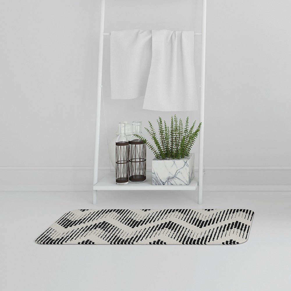 Bathmat - New Product Geometric Zig Zag (Bath Mats)  - Andrew Lee Home and Living