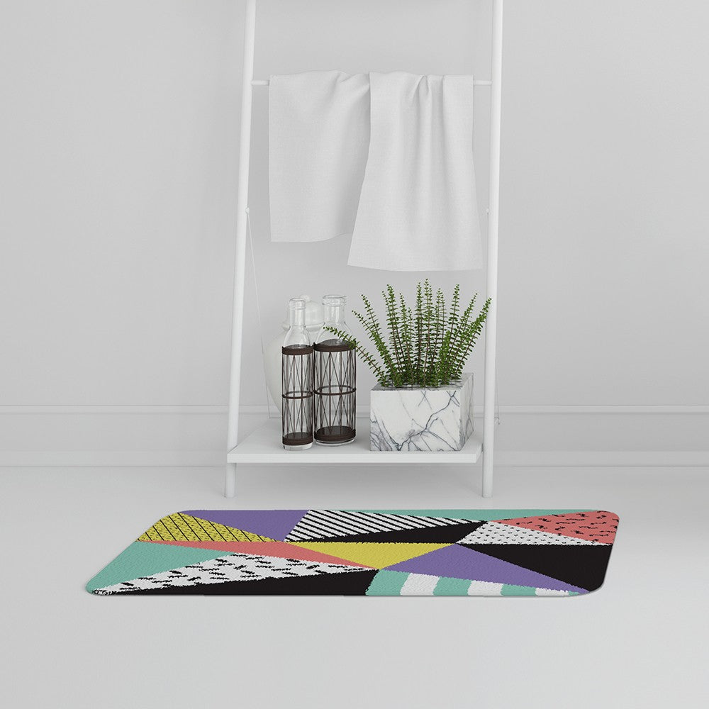 Bathmat - New Product Retro Themed Geometrics (Bath Mats)  - Andrew Lee Home and Living