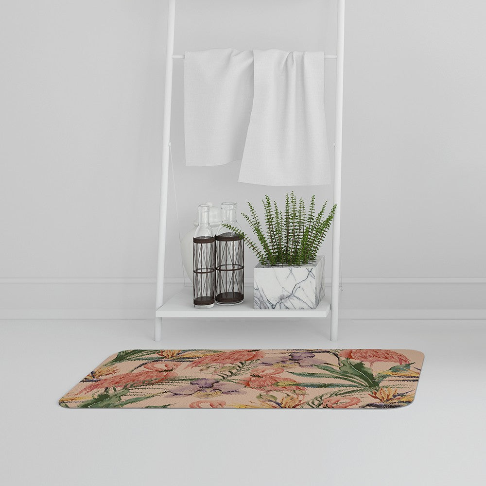 Bathmat - New Product Tropical Flamingo (Bath Mats)  - Andrew Lee Home and Living