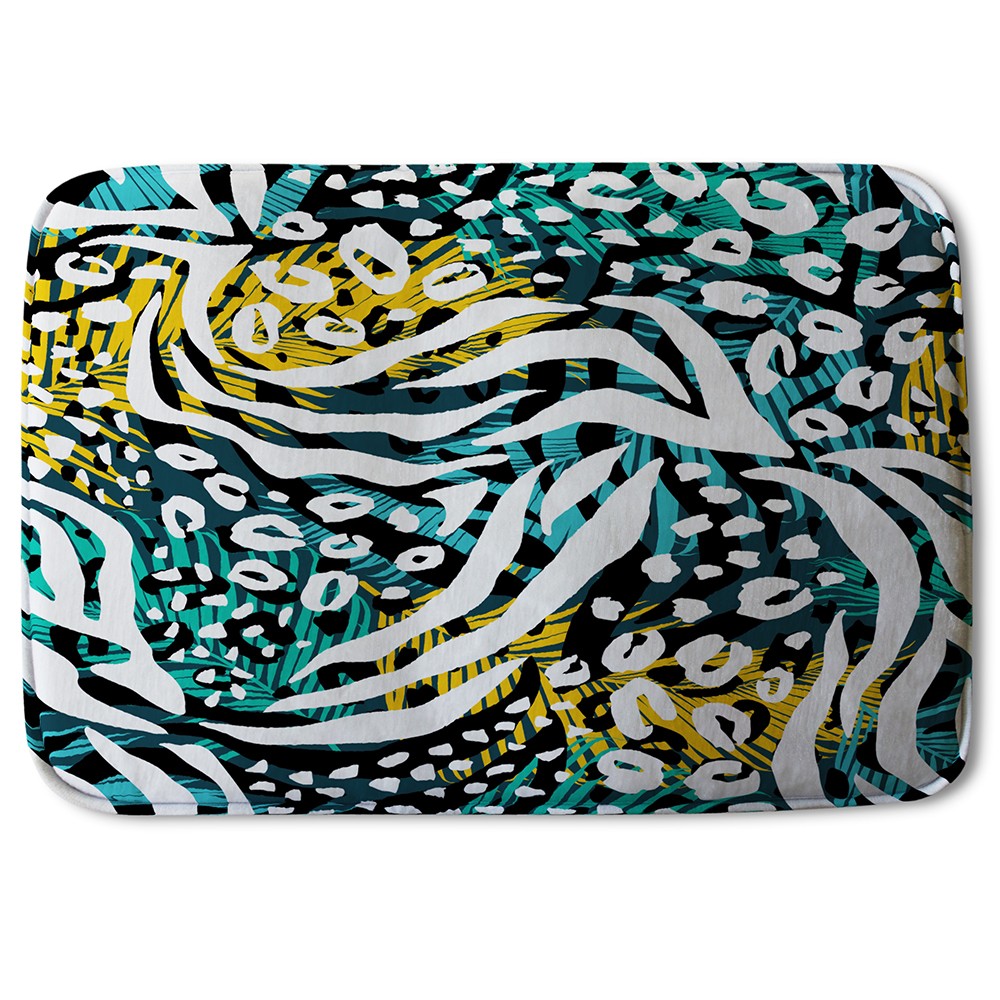 Bathmat - New Product Tropical Leaves & Animal Print (Bath Mats)  - Andrew Lee Home and Living