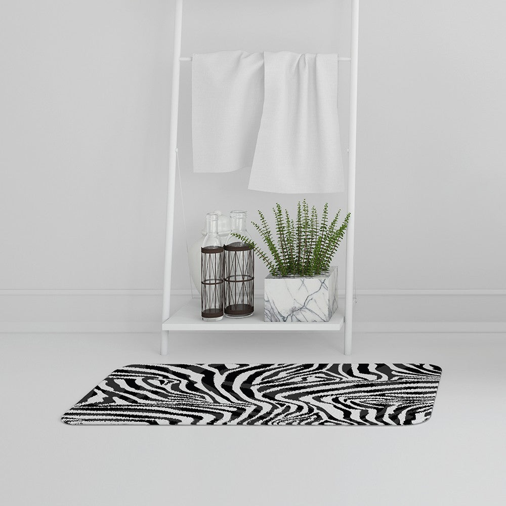 Bathmat - New Product Zebra Animal Print (Bath Mats)  - Andrew Lee Home and Living