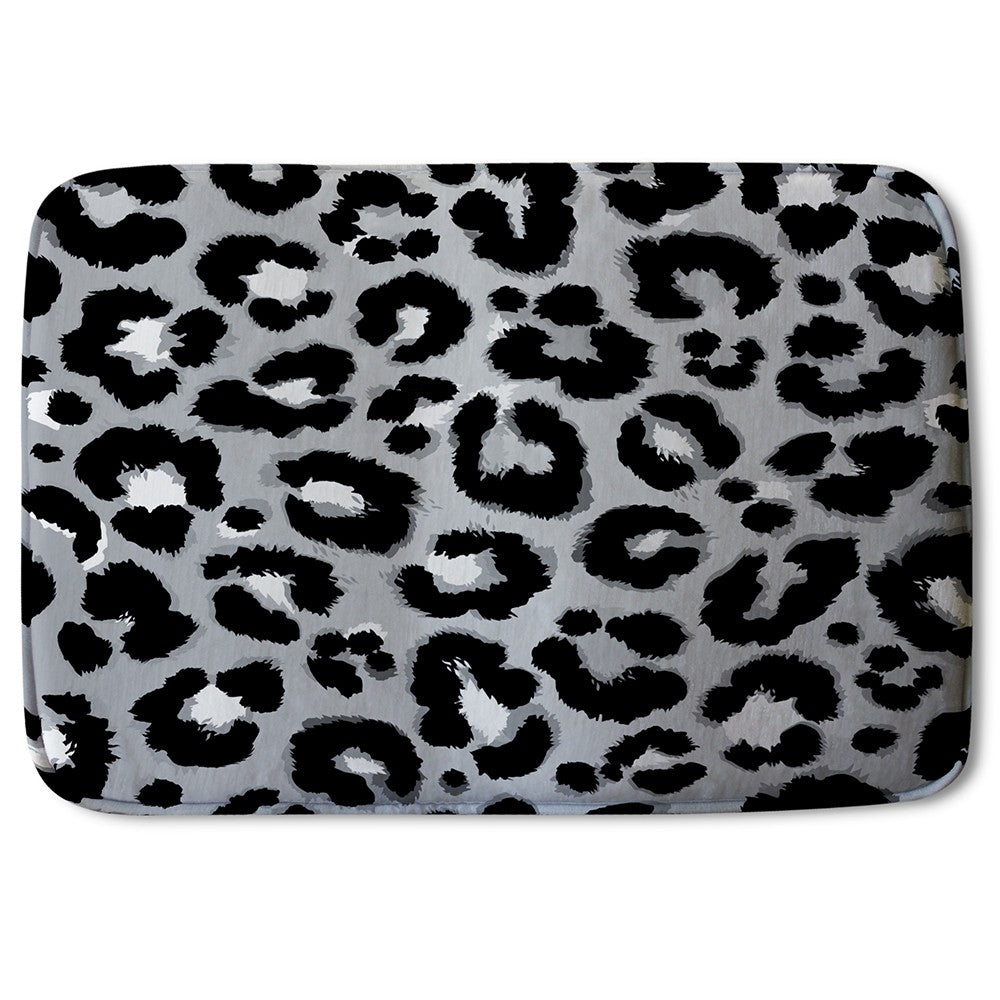 Bathmat - New Product Silver Leopard Print (Bath Mats)  - Andrew Lee Home and Living