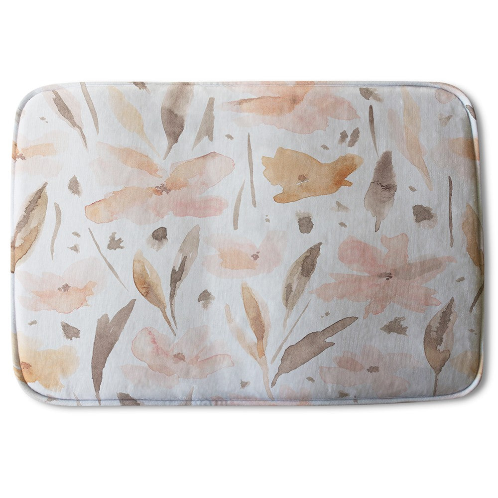 Bathmat - New Product Pink Watercolour (Bath Mats)  - Andrew Lee Home and Living
