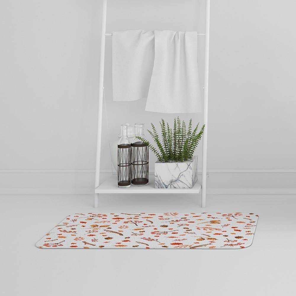 Bathmat - Acorns & Leaves (Bath Mats) - Andrew Lee Home and Living