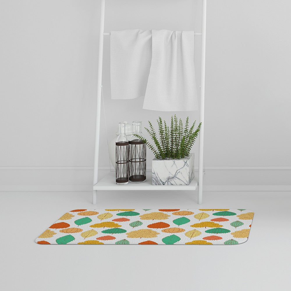 Bathmat - New Product Decorative Leaves (Bath Mats)  - Andrew Lee Home and Living