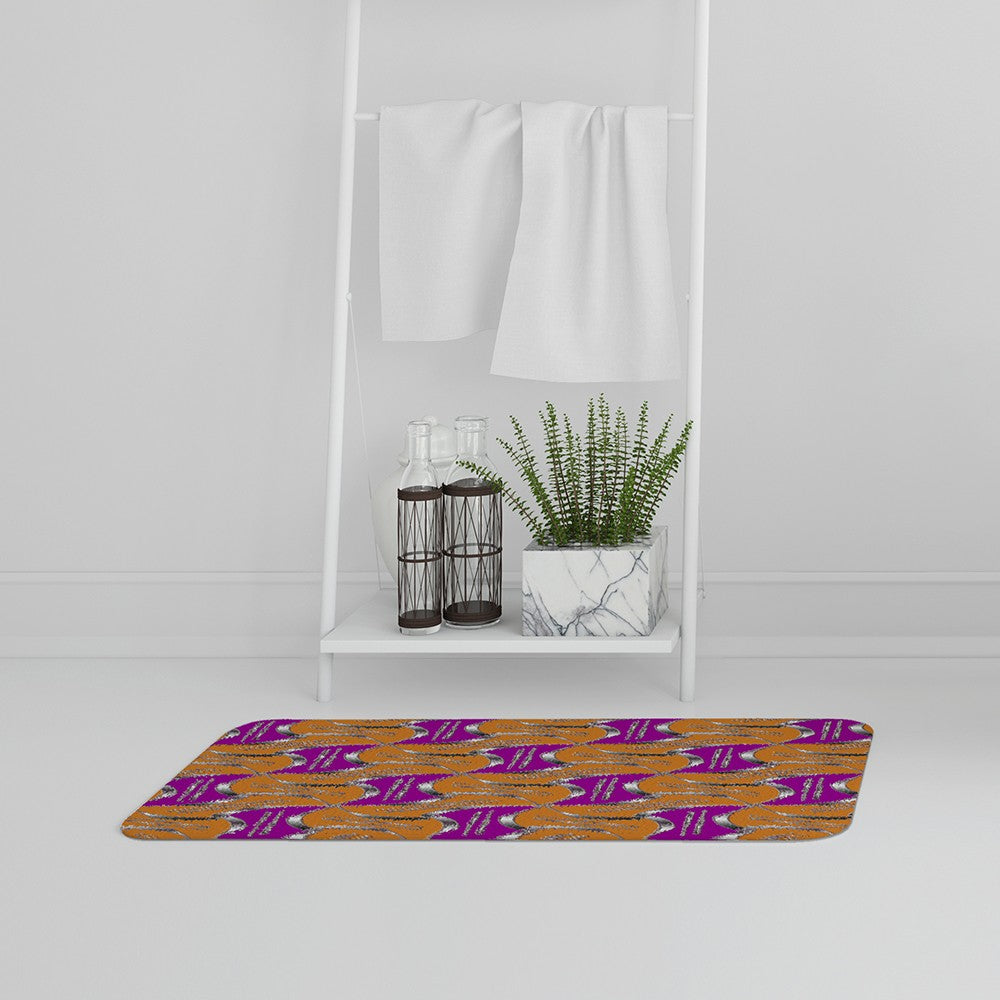 Bathmat - New Product Geo Metalic Shapes (Bath Mats)  - Andrew Lee Home and Living