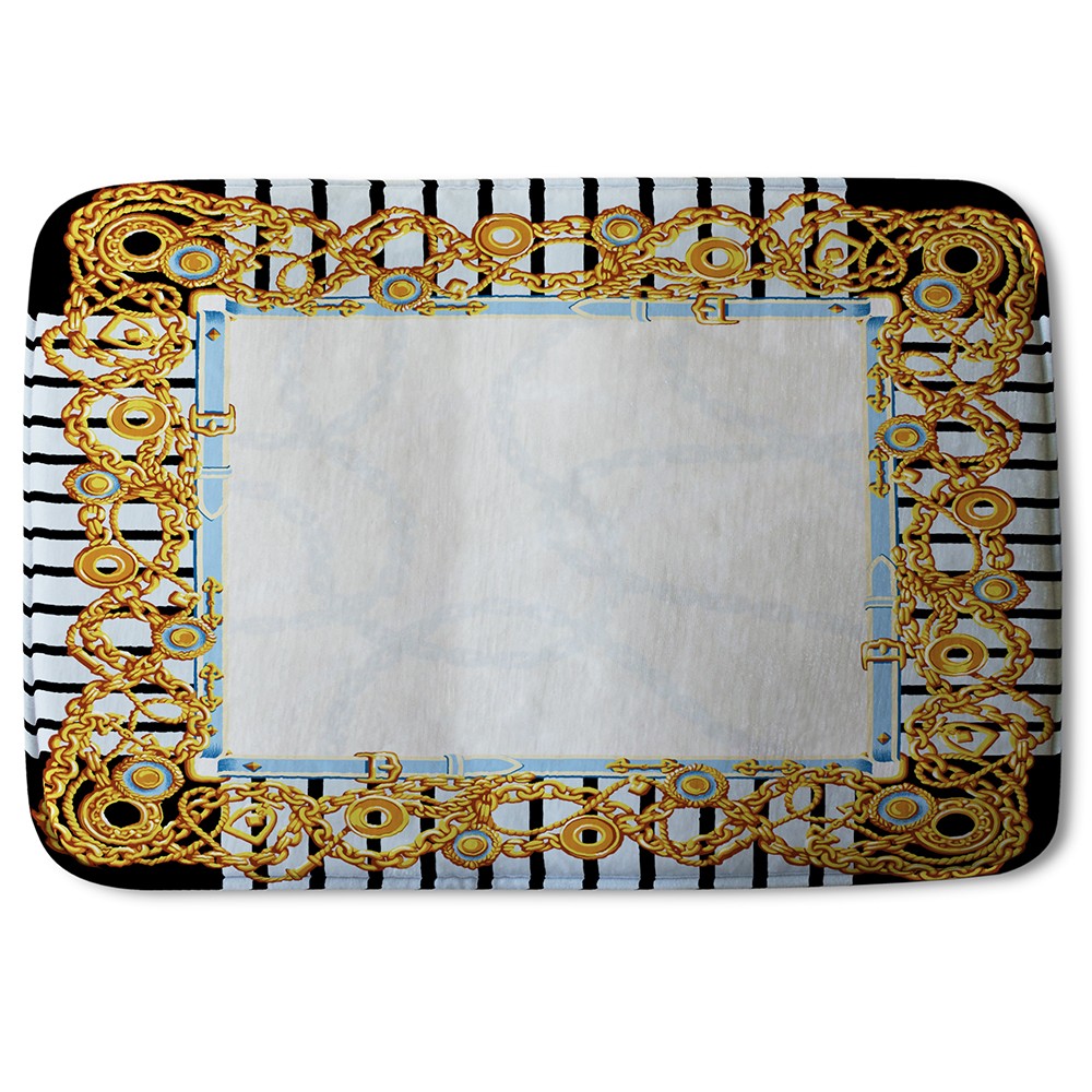 Bathmat - New Product Golden Chains (Bath Mats)  - Andrew Lee Home and Living