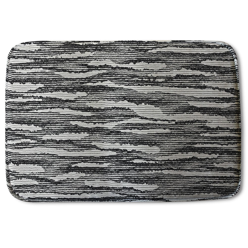Bathmat - New Product Grunged Stripes (Bath Mats)  - Andrew Lee Home and Living