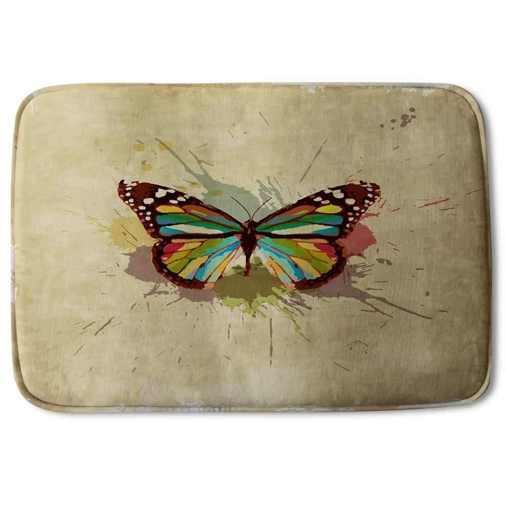 Bathmat - New Product Butterfly & Paint Splats (Bath Mats)  - Andrew Lee Home and Living