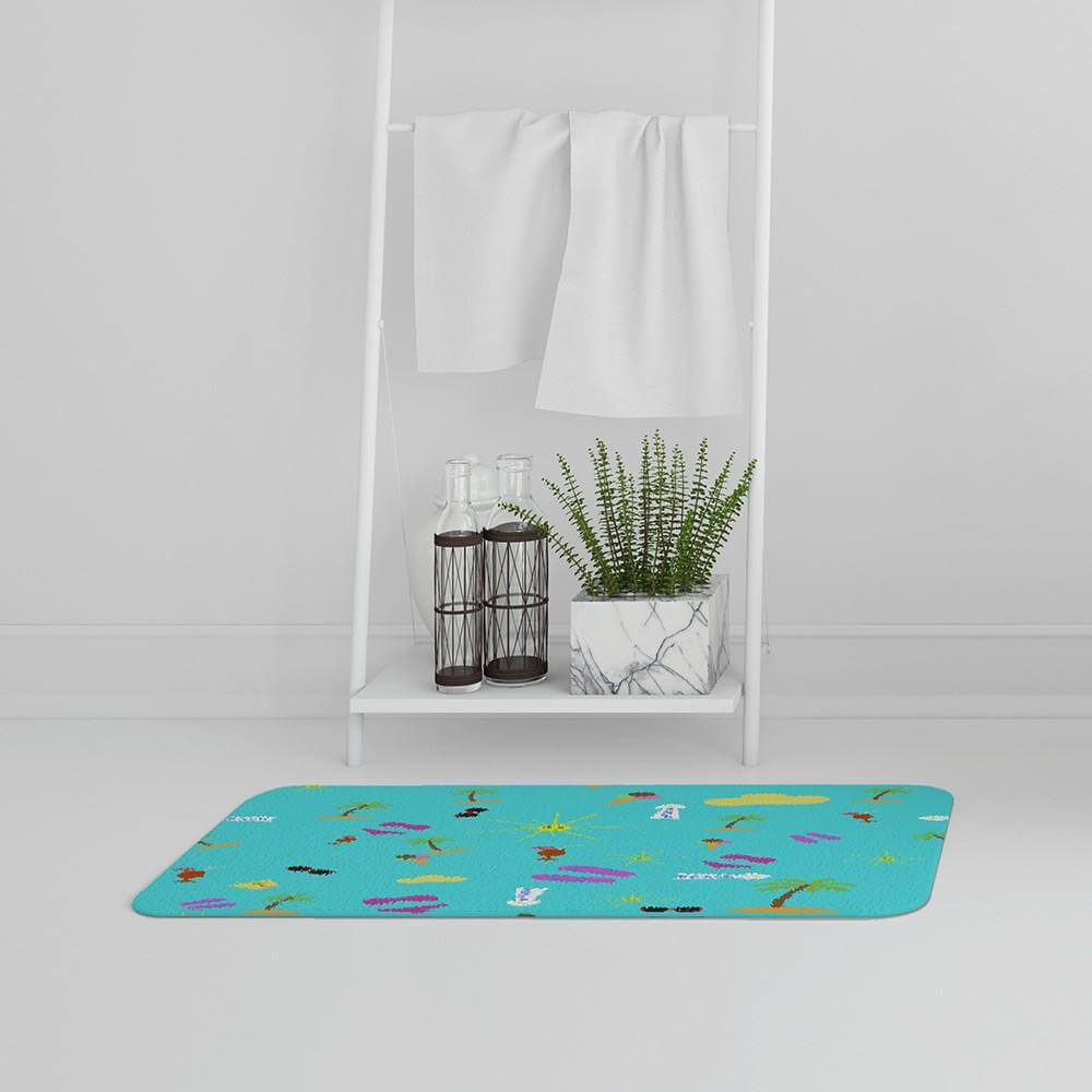 New Product Beach Cartoons (Bath Mat)  - Andrew Lee Home and Living