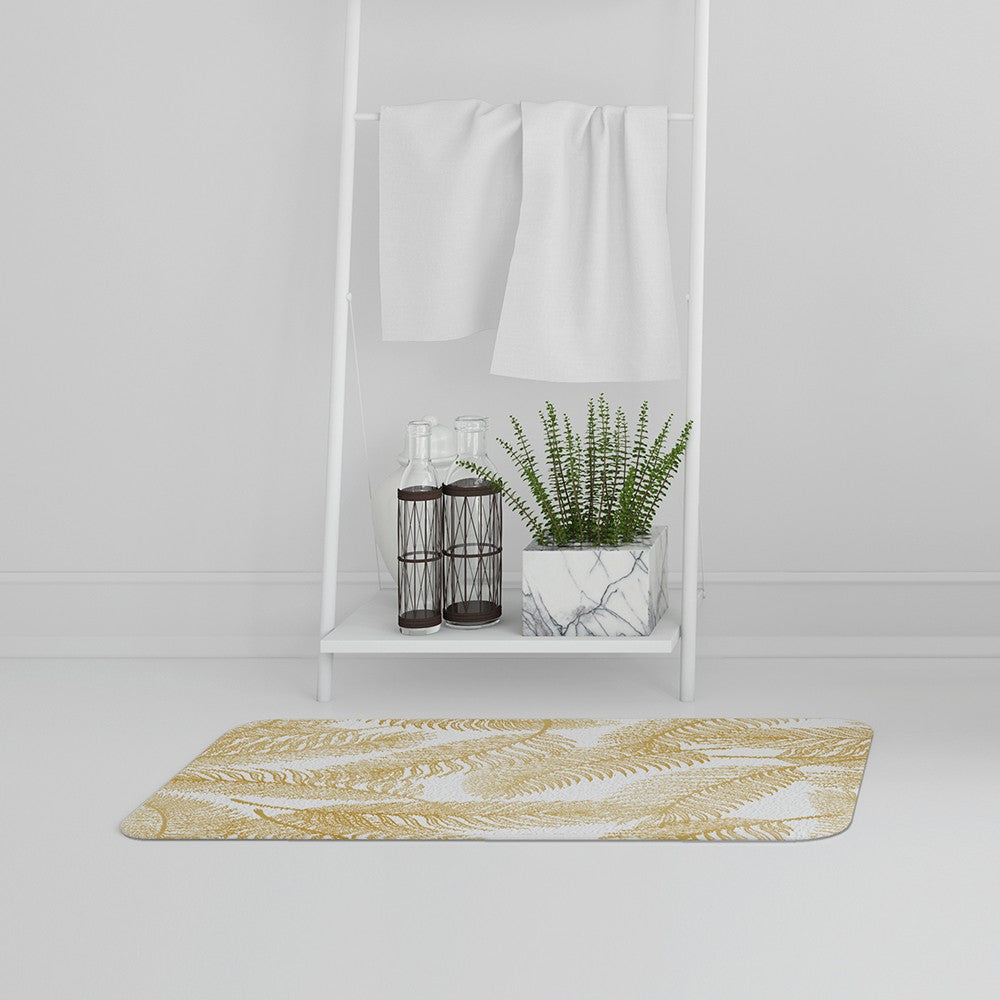 New Product Golden Leaves (Bath Mat)  - Andrew Lee Home and Living