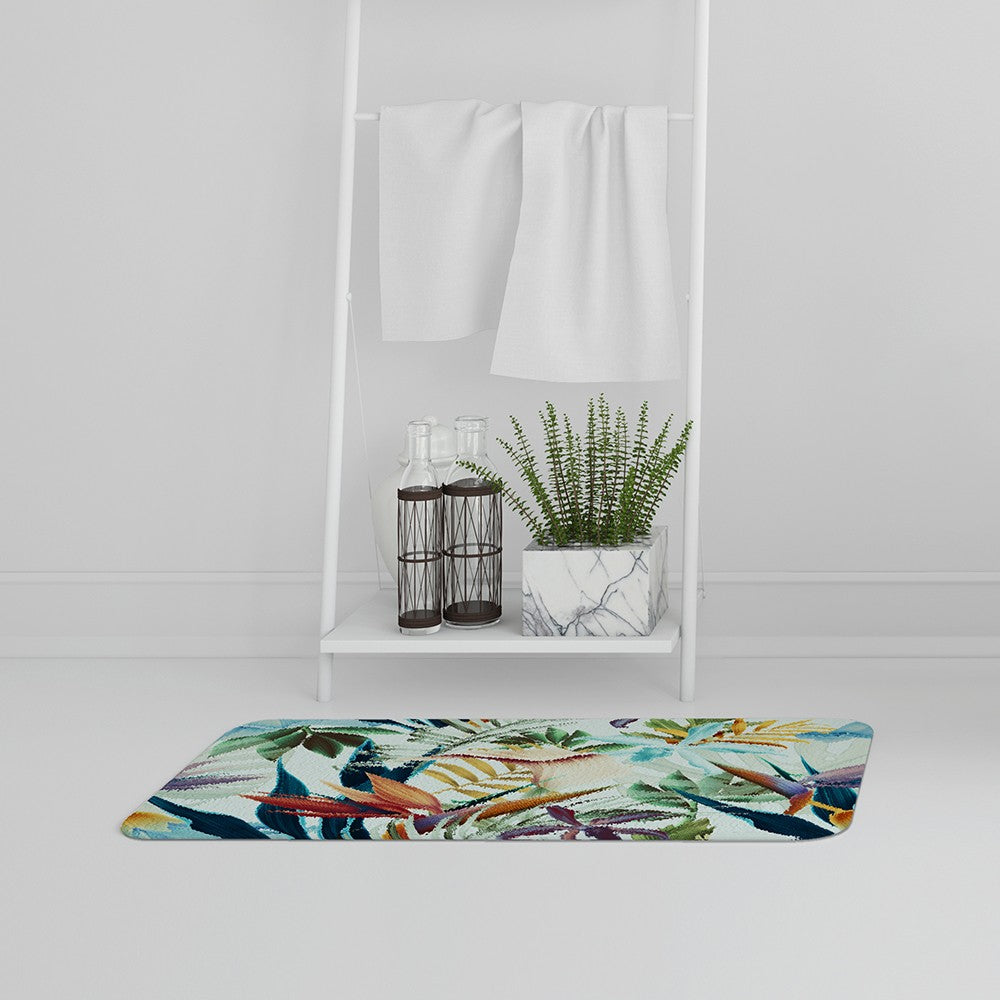New Product Tropical Plants (Bath Mat)  - Andrew Lee Home and Living