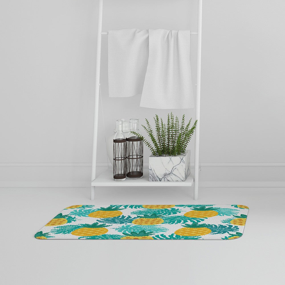 New Product Pineapples (Bath Mat)  - Andrew Lee Home and Living