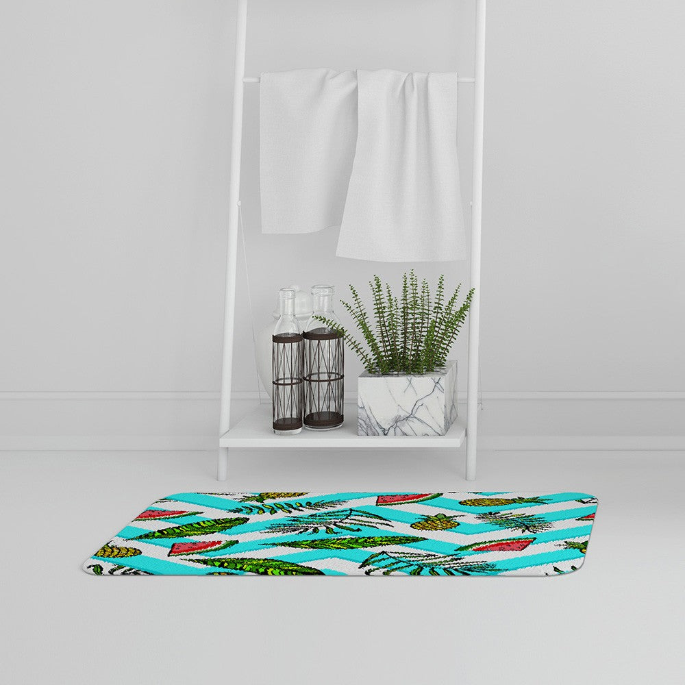New Product Pineapple & Watermelon (Bath Mat)  - Andrew Lee Home and Living