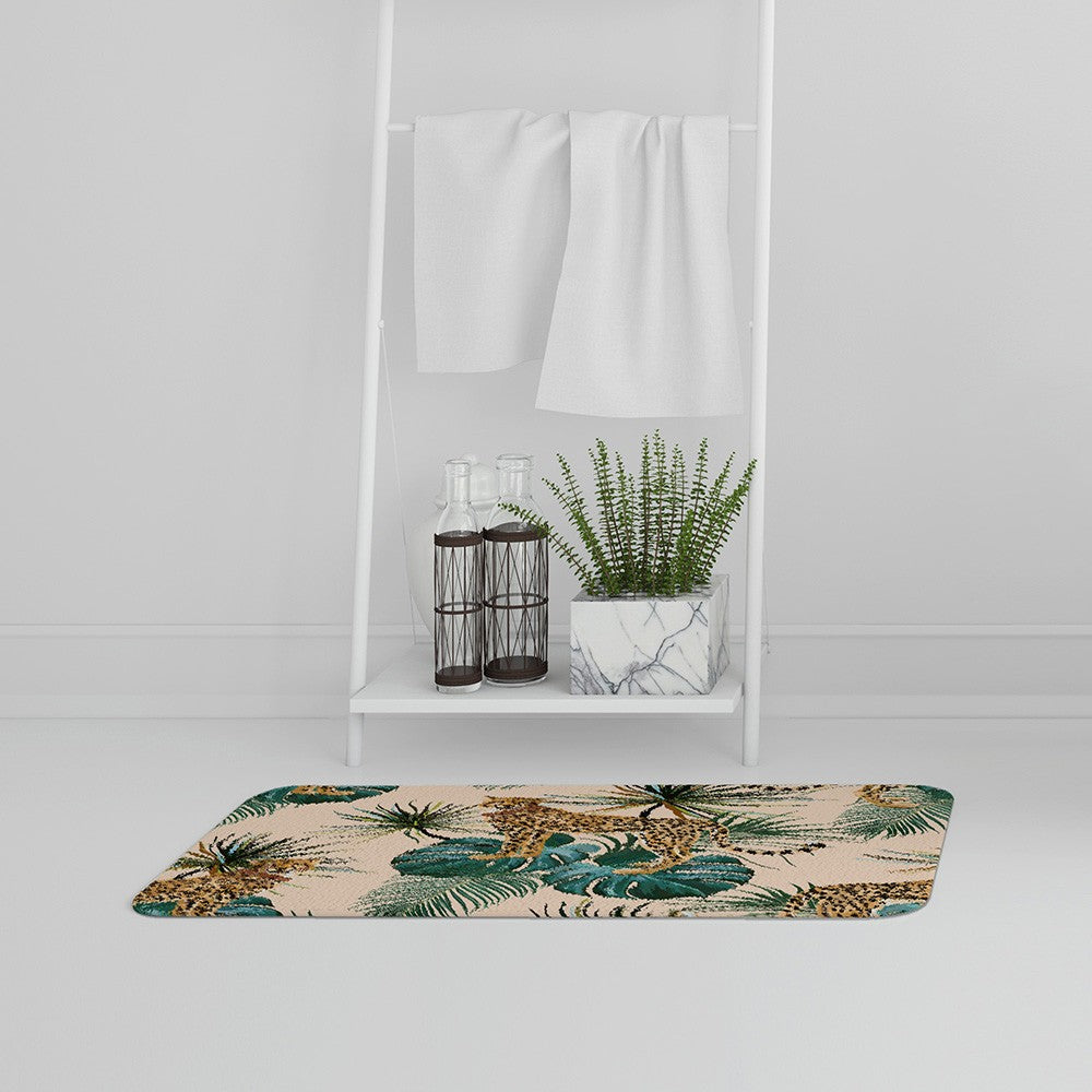 New Product Tropical Cheetah (Bath Mat)  - Andrew Lee Home and Living