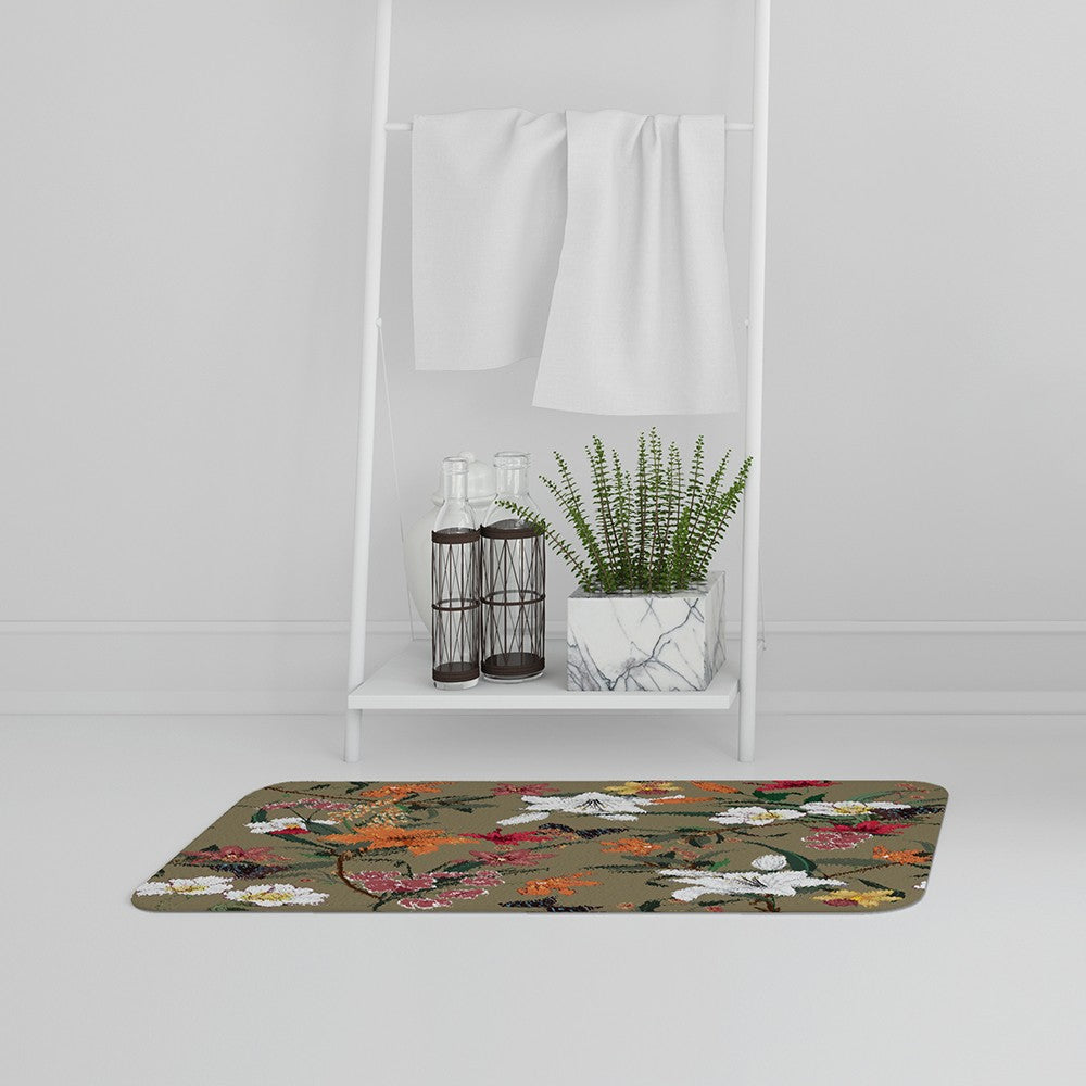 New Product Selection Of Flowers (Bath Mat)  - Andrew Lee Home and Living