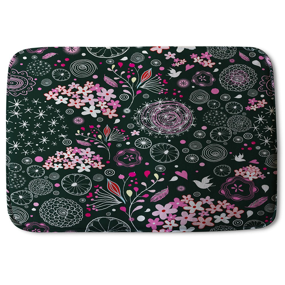 New Product Different Flowers, Shapes & Birds (Bath Mat)  - Andrew Lee Home and Living