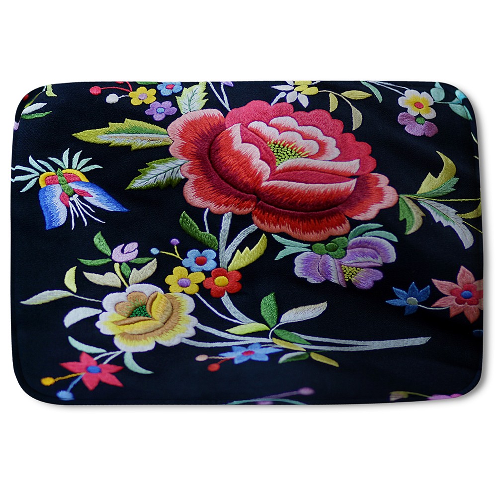 New Product Vibrant Flowers (Bath Mat)  - Andrew Lee Home and Living
