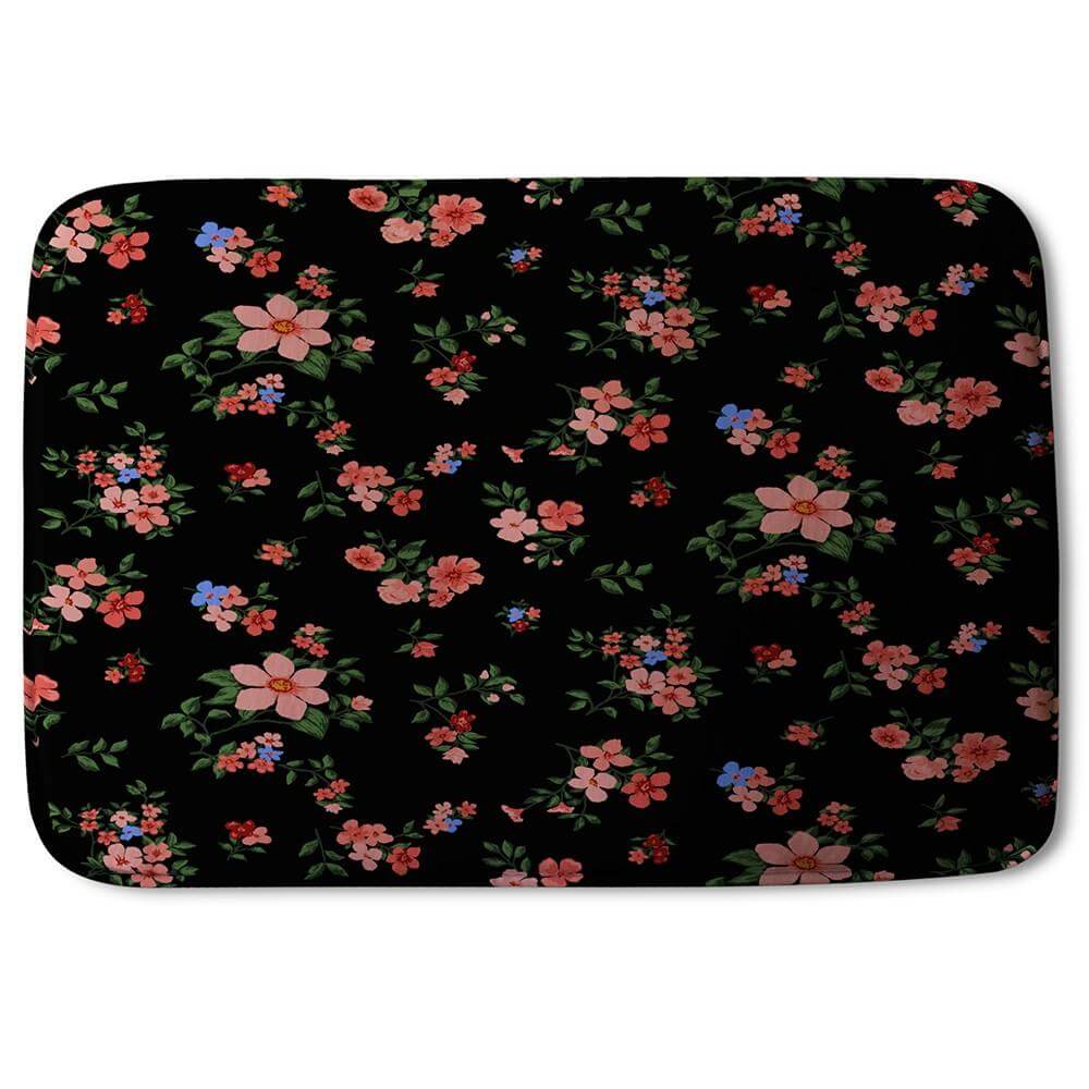 New Product Beautiful Pink Flowers (Bath Mat)  - Andrew Lee Home and Living