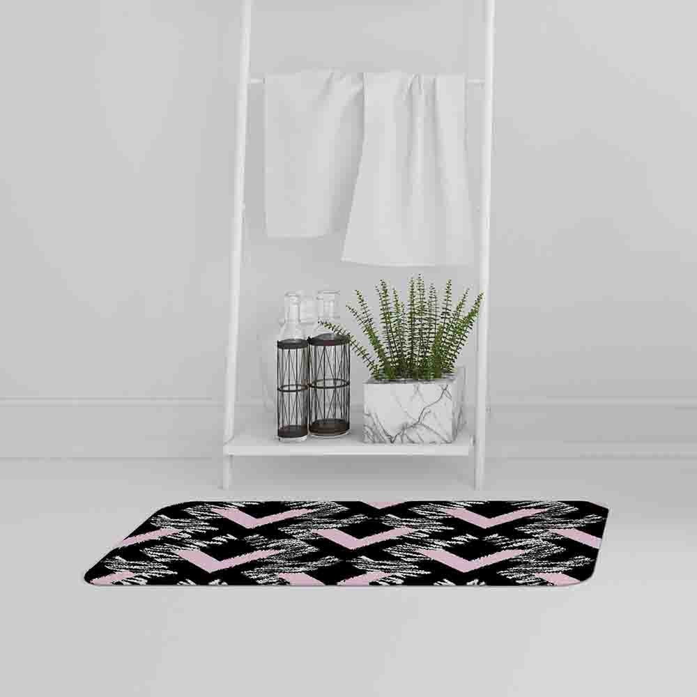 New Product Geometric Animal Print (Bath Mat)  - Andrew Lee Home and Living