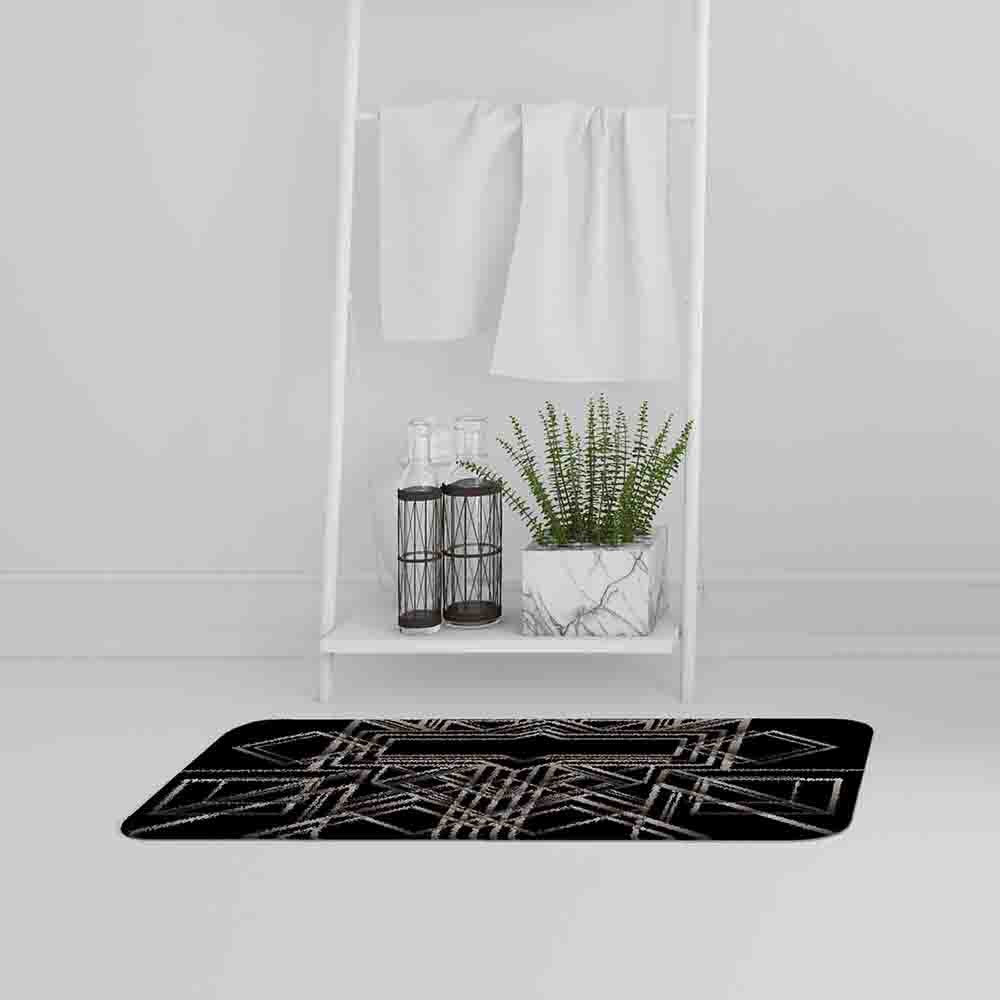 New Product Geometric Art (Bath Mat)  - Andrew Lee Home and Living