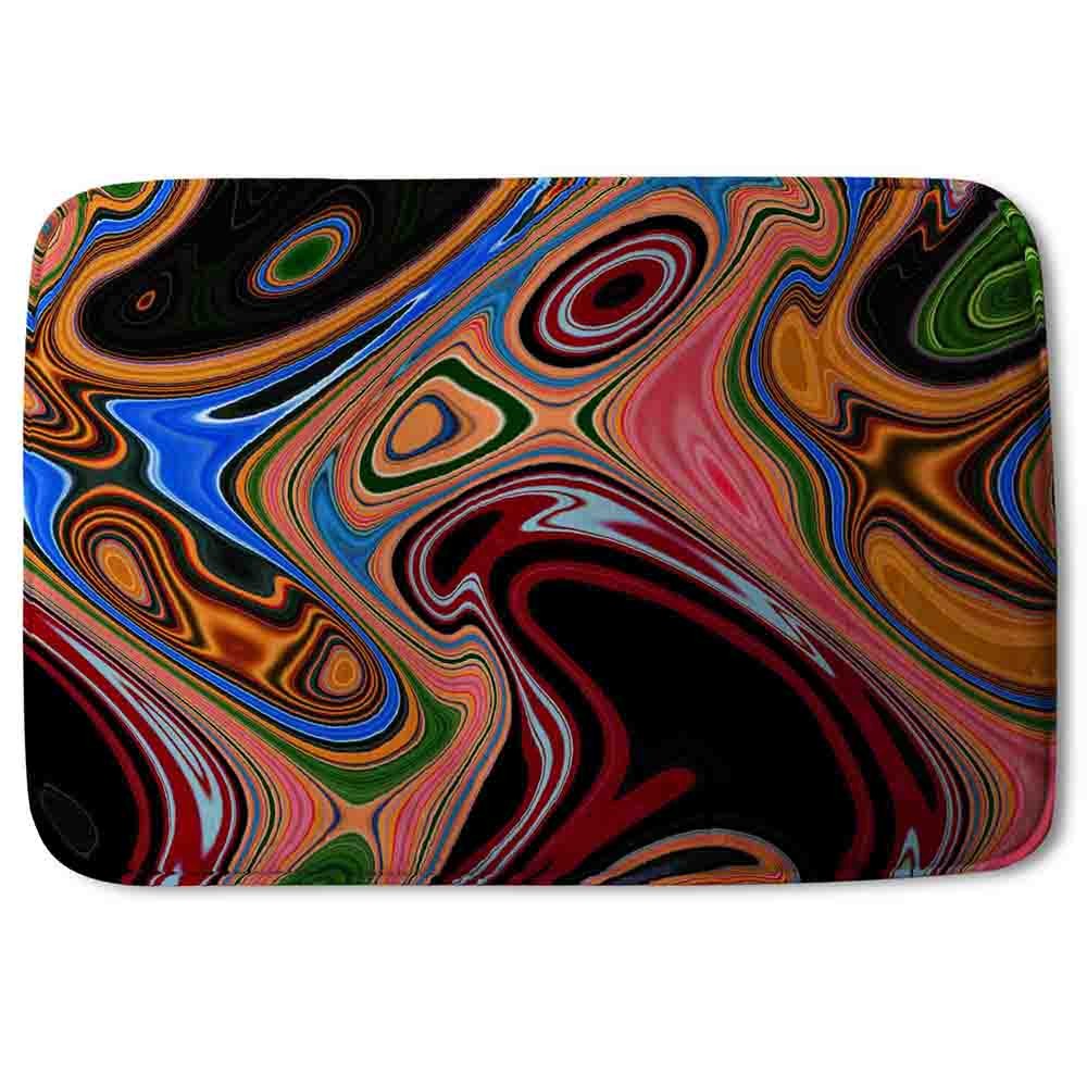 New Product Pyschedelic Marble Pattern (Bath Mat)  - Andrew Lee Home and Living