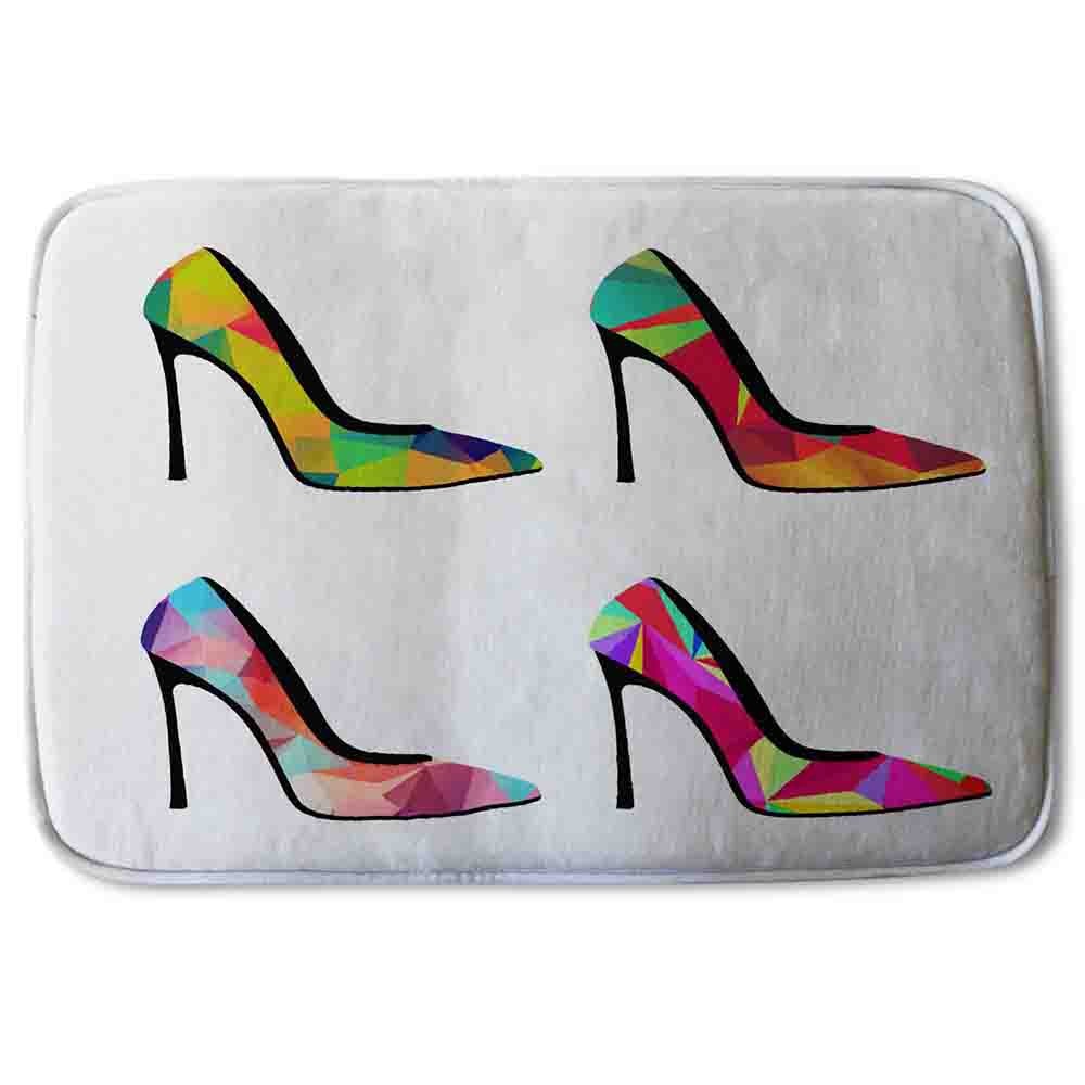 New Product Geometric High Heels (Bath Mat)  - Andrew Lee Home and Living