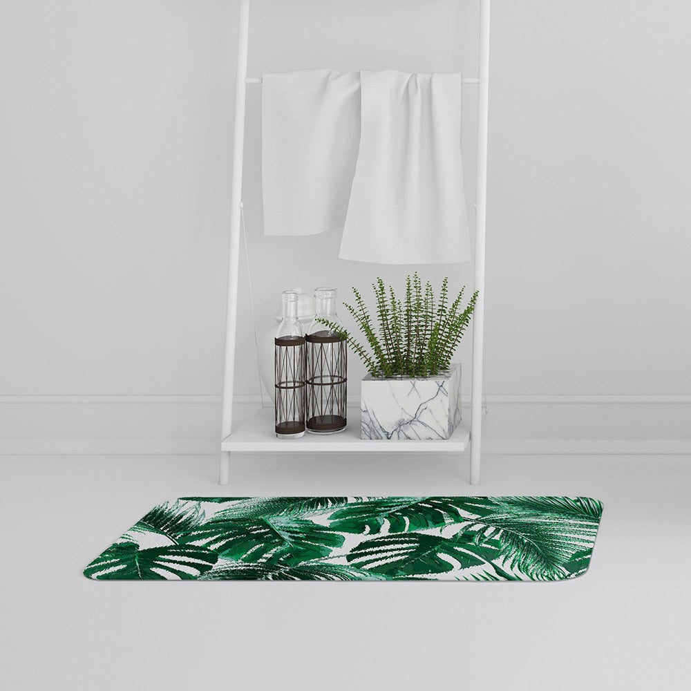 New Product Palm Leaves (Bath Mat)  - Andrew Lee Home and Living