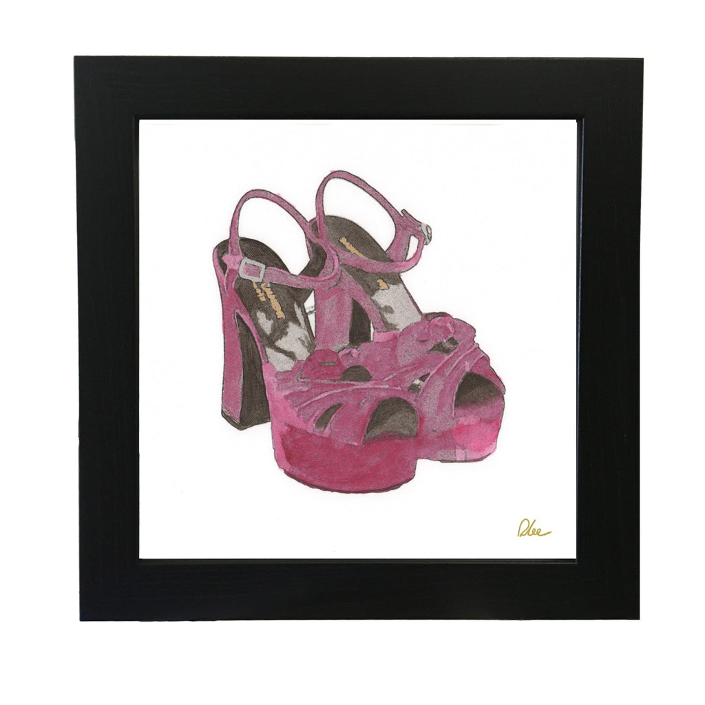 New Product Purple High Heels  - Andrew Lee Home and Living Homeware