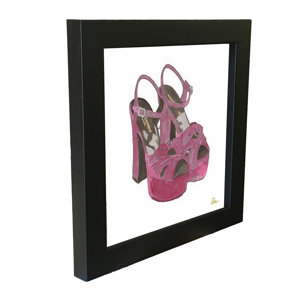New Product Purple High Heels  - Andrew Lee Home and Living Homeware