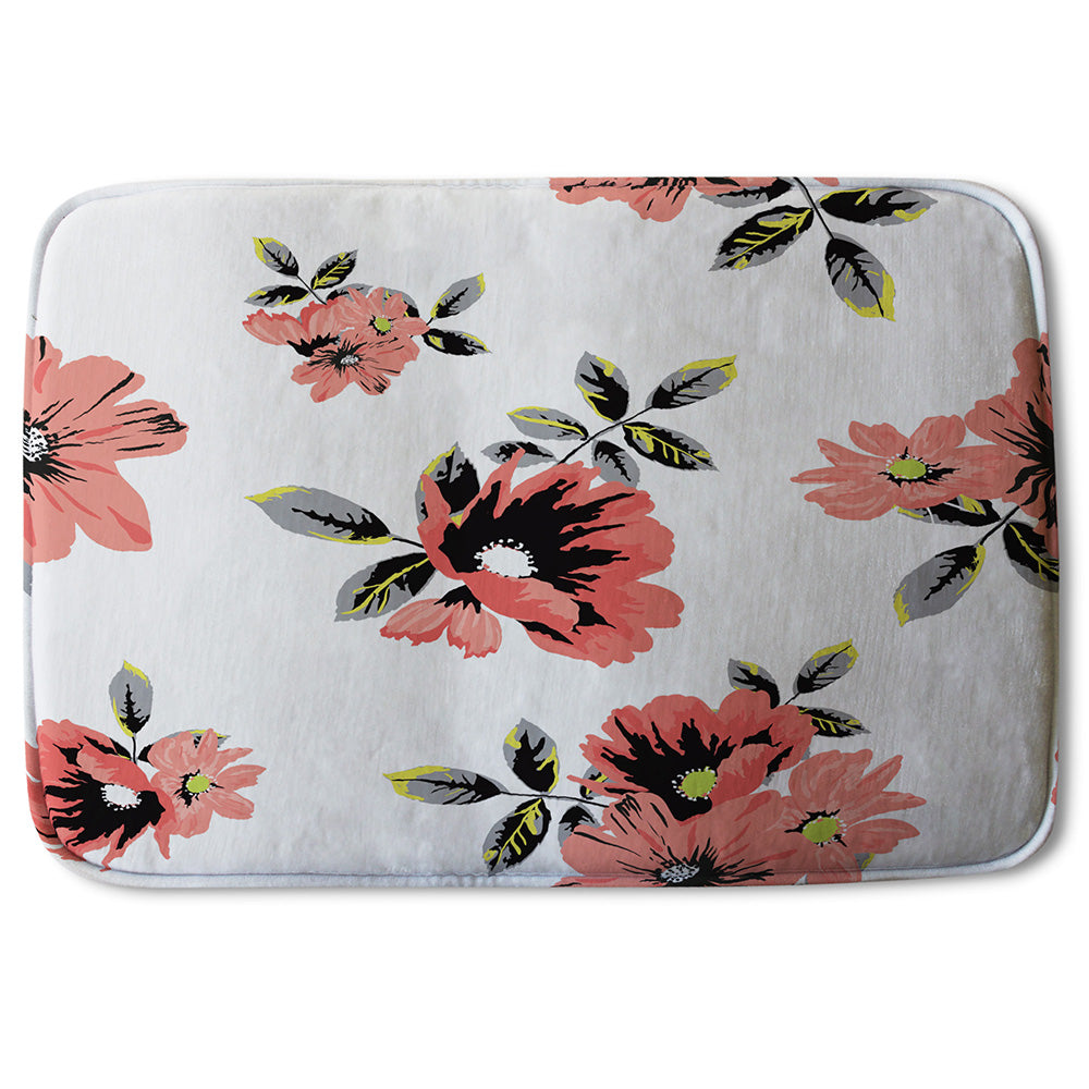 Bathmat - New Product Pink Flowers (Bath mats)  - Andrew Lee Home and Living