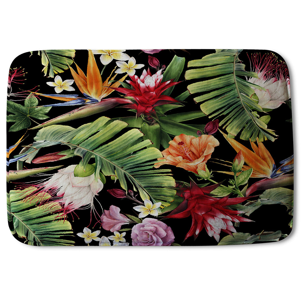 Bathmat - New Product Tropical Flowers & Plant Leaves (Bath mats)  - Andrew Lee Home and Living