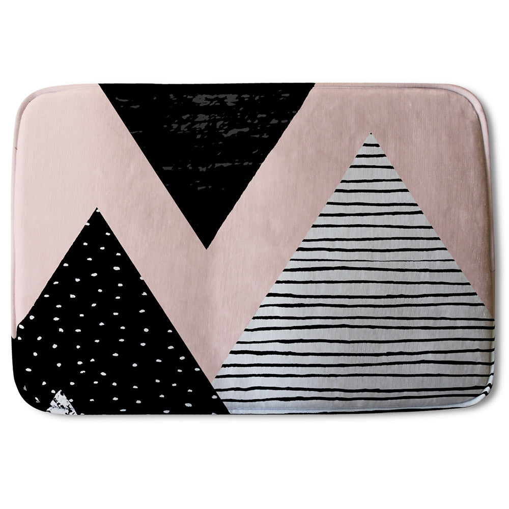 Bathmat - New Product Geometric Triangles (Bath mats)  - Andrew Lee Home and Living