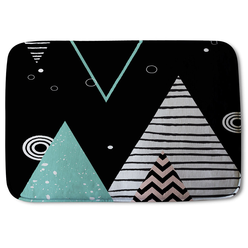 Bathmat - New Product Triangles, Circles & Zig Zag Patterns (Bath mats)  - Andrew Lee Home and Living
