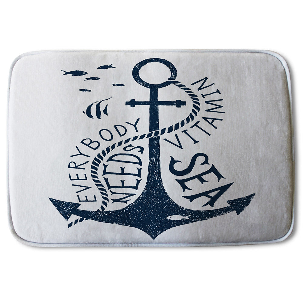 Bathmat - New Product Everybody Needs Vitamin Sea (Bath mats)  - Andrew Lee Home and Living