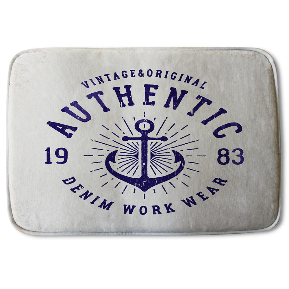 Bathmat - New Product Vintage Anchor Logo (Bath mats)  - Andrew Lee Home and Living