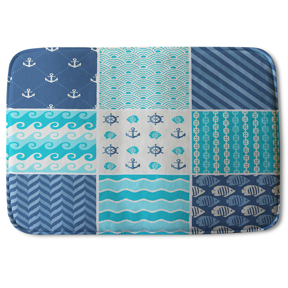 Bathmat - New Product Nautical Tiles (Bath mats)  - Andrew Lee Home and Living