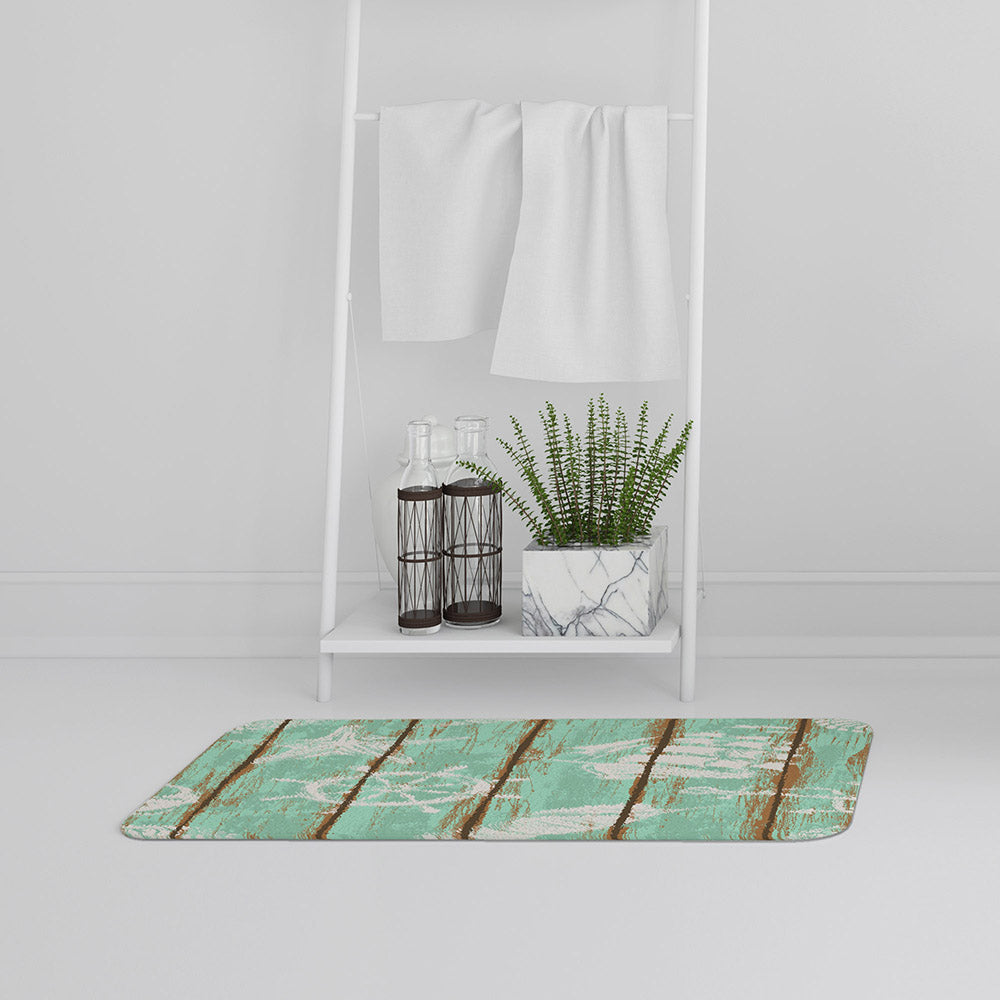 Bathmat - New Product Nautical Elements on Wood (Bath mats)  - Andrew Lee Home and Living