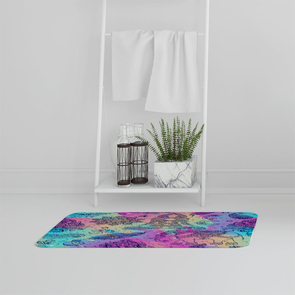 Bathmat - New Product Colorful rainbow (Bath mats)  - Andrew Lee Home and Living